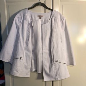 NWT White Spring Blazer